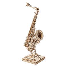 Robotime Saksofon, Lesena 3D sestavljanka, (TG309)