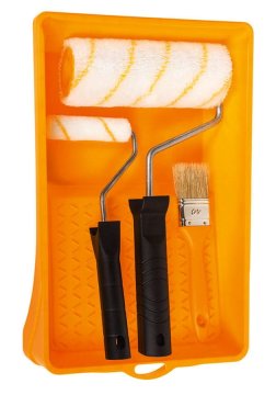 shumee Set za slikanje Gepard: čopič, valjček, kiveta