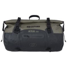 Oxford Aqua T-50 Roll Bag torba, črno-zelena