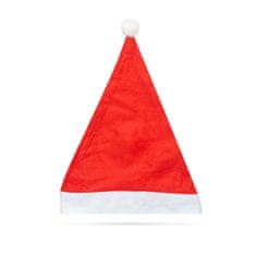 Family Božičkova kapa - rdeča / bela - filc 25x35