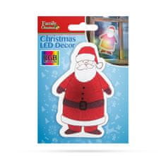 Family Božični RGB LED dekor - samolepilni - Božiček