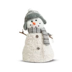 Family Božični dekor snežaka - z rokami, s klobukom - 35 x 22 cm