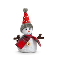 Family Božični snežak s šalom - 19 cm