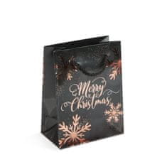 Family Božična darilna vrečka M - papir - 114 x 64 x 146 mm - 2 vrsti / komp.