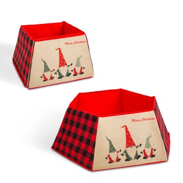 Family Pokrov za stojalo božičnega drevesa - škratek - 55 x 26 cm, Filc