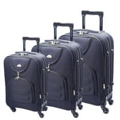 Dollcini World Travel Suitcase 28 inch Sets, tropsko modra