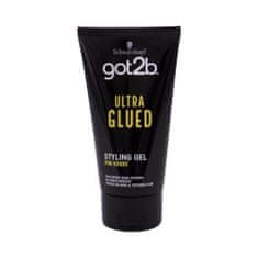 Schwarzkopf Got2b Ultra Glued gel za lase za močno učvrstitev las 150 ml za moške