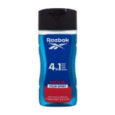Reebok Move Your Spirit odišavljen gel za prhanje 4v1 250 ml za moške