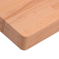 Vidaxl Mizna plošča 110x60x4 cm trdna bukovina
