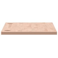 Vidaxl Mizna plošča 100x50x2,5 cm trdna bukovina