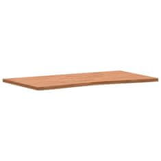 Vidaxl Mizna plošča 110x(55-60)x2,5 cm trdna bukovina