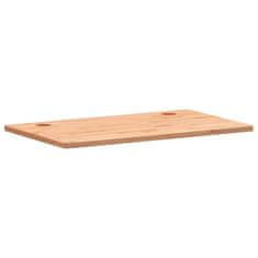 Vidaxl Mizna plošča 100x60x2,5 cm trdna bukovina
