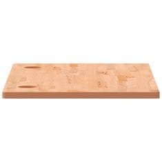 Vidaxl Mizna plošča 100x60x2,5 cm trdna bukovina