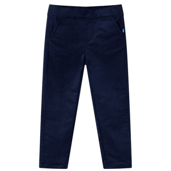 Greatstore Otroške hlače temno mornarsko modra 116