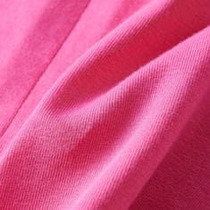 Vidaxl Otroška obleka živo roza 116