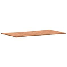 Vidaxl Mizna plošča 110x(55-60)x1,5 cm trdna bukovina