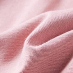 Vidaxl Otroška majica z dolgimi rokavi svetlo roza 140
