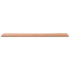Vidaxl Mizna plošča 110x(50-55)x1,5 cm trdna bukovina