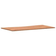 Vidaxl Mizna plošča 110x(50-55)x1,5 cm trdna bukovina
