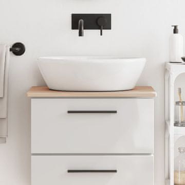 Vidaxl vidaXL Kopalniški pult 60x40x1,5 cm masiven bukov les