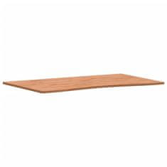 Vidaxl Mizna plošča 100x(55-60)x1,5 cm trdna bukovina