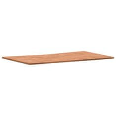 Vidaxl Mizna plošča 100x(55-60)x1,5 cm trdna bukovina
