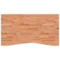shumee Mizna plošča 110x(55-60)x4 cm trdna bukovina