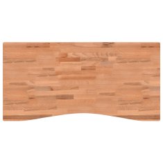 shumee Mizna plošča 110x(50-55)x4 cm trdna bukovina