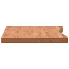 shumee Mizna plošča 110x(50-55)x4 cm trdna bukovina