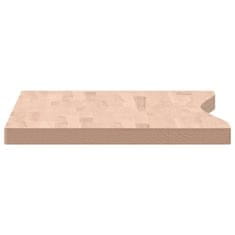 shumee Mizna plošča 110x(50-55)x4 cm trdna bukovina