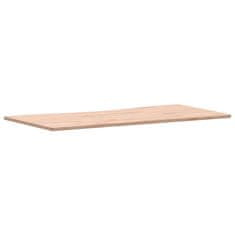 Vidaxl Mizna plošča 100x(45-50)x1,5 cm trdna bukovina