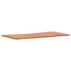 Vidaxl Mizna plošča 100x(45-50)x1,5 cm trdna bukovina