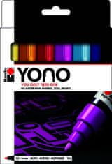 Marabu YONO Komplet akrilnih markerjev 12x 1,5-3 mm
