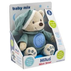 Baby Mix Medvedek s projektorjem modra