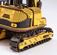 Robotime Rokr 3D lesena sestavljanka Digger 395 kosov