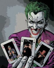 ZUTY Slikanje po številkah 40 x 50 cm Batman - Joker in karte
