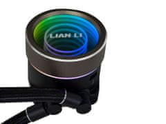 Lian Li Galahad II Trinity AIO vodno hlajenje za procesor, RGB, 360, črn (GA2T36B)
