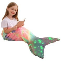 Mormark Odejica z motivom repa morske deklice za otroke | MERMAIDREAM