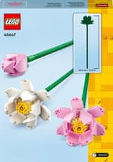 LEGO Botanicals 40647 Lotosovi cvetovi