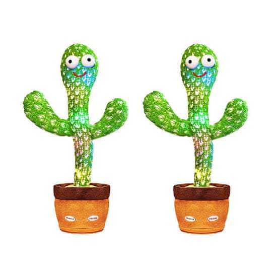 Cool Mango Interaktivni pojoči in plesoči plišasti kaktus (1+1 gratis) - Cactus