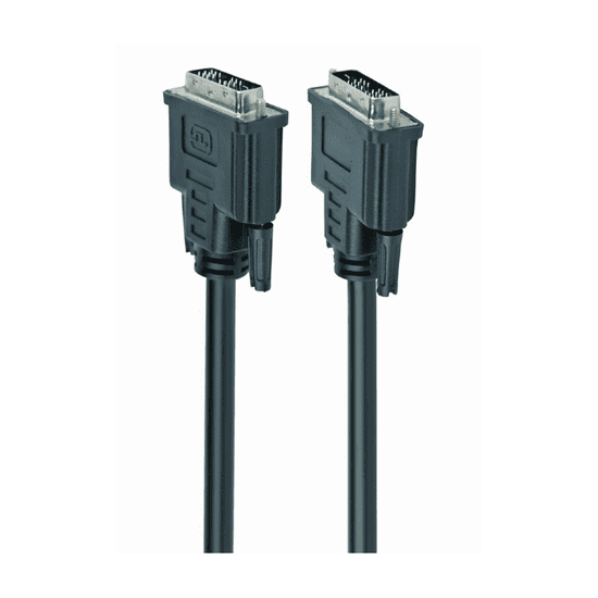 CABLEXPERT Kabel DVI single link 1,8m črn