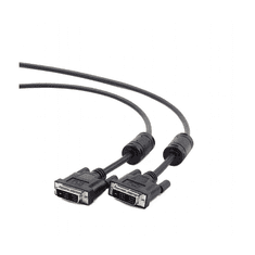 CABLEXPERT Kabel DVI single link 1,8m črn