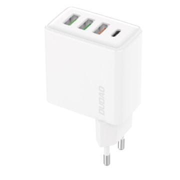 DUDAO A5H polnilnik 3x USB / USB-C 20W PD QC, bela