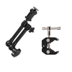 MG Clamp Holder nosilec za mobilni telefon / tablico / kamero / mikrofon, črn