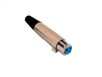 Cabletech Canon kovinski za mikrofon ženski