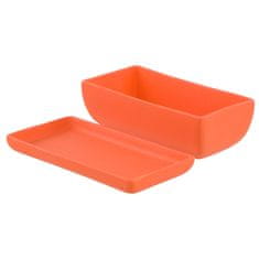 botle Keramični cvetlični lonec moderne barve Matte Orange 29 cm Pravokotni lonec za kaktuse