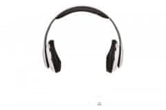 REBELTEC stereo slušalke z mikrofonom 4pin mini jack audiofeel2 bele