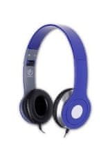 REBELTEC stereo slušalke z mikrofonom city blue