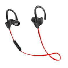 Esperanza športne slušalke bluetooth črne in rdeče