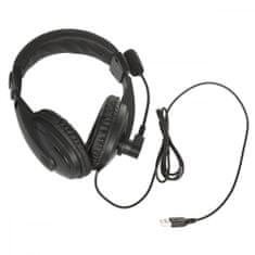 AUDIOCORE slušalke v ušesih z mikrofonom USB ac862